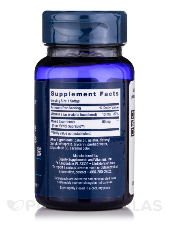 Super-Absorbable Tocotrienols - 60 Softgels - Alternate View 1