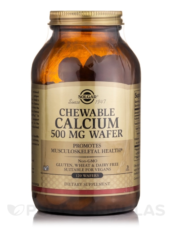 Chewable Calcium 500 mg - 120 Wafers
