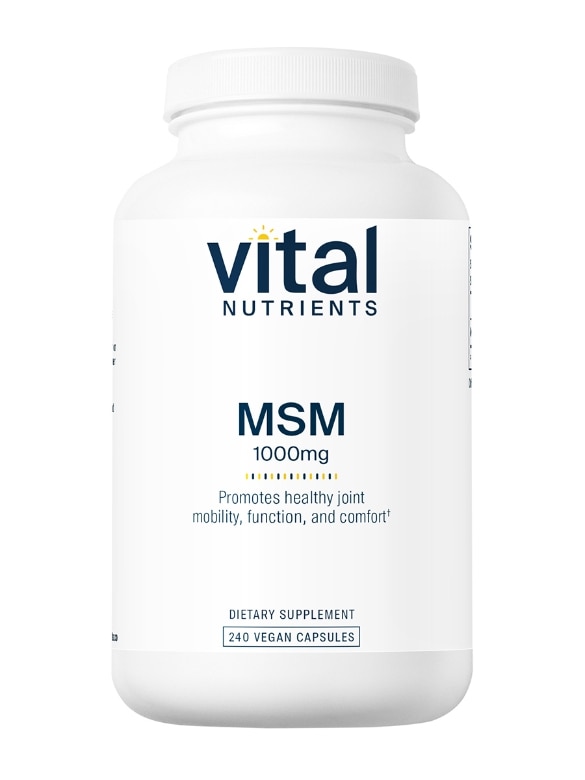 MSM 1000 mg - 240 Capsules