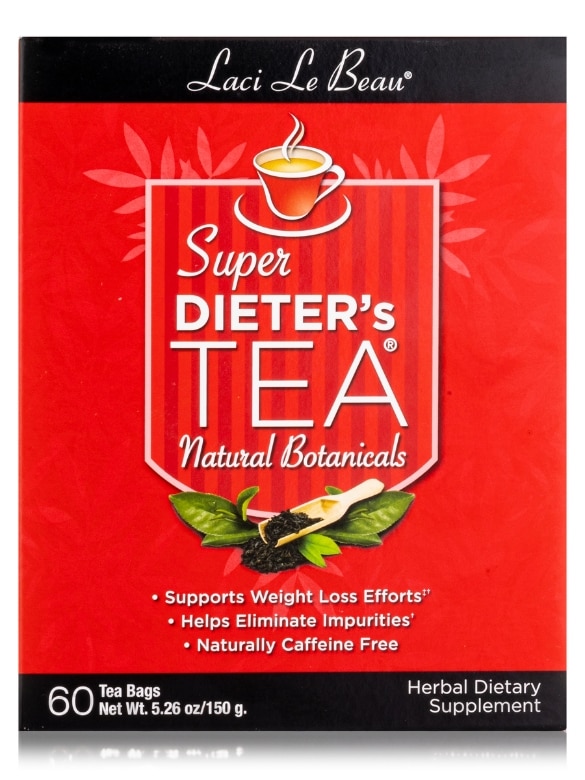 Super Dieter's Tea All Natural Botanicals - 60 Tea Bags - Alternate View 3