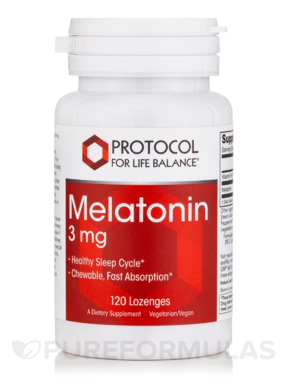 Melatonin 3 mg - 120 Lozenges