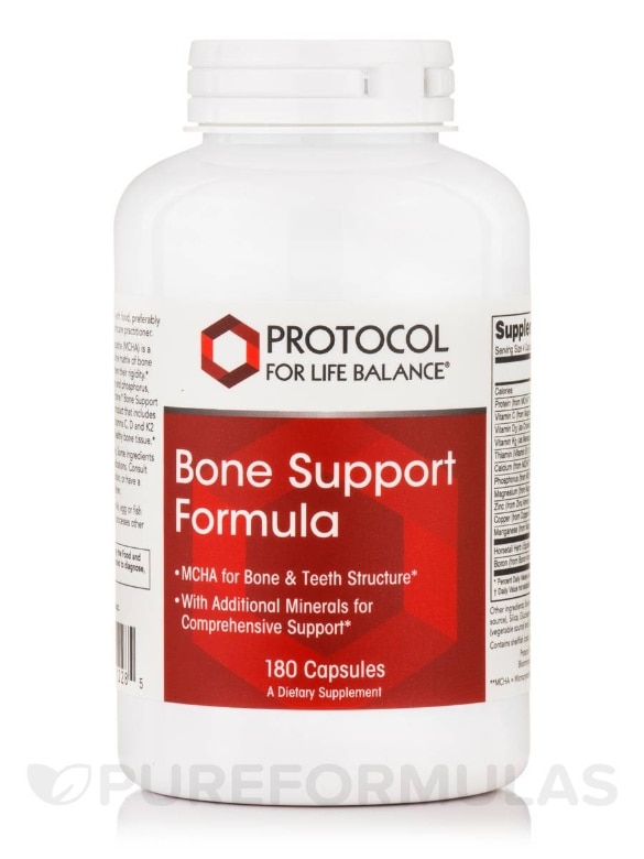 Bone Support Formula - 180 Capsules