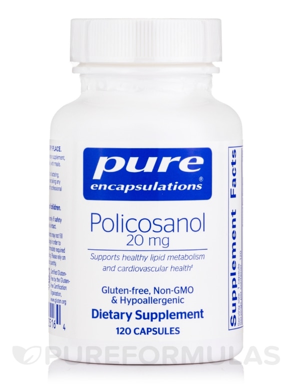 Policosanol 20 mg - 120 Capsules