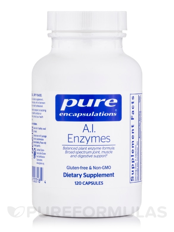 A.I. Enzymes - 120 Capsules