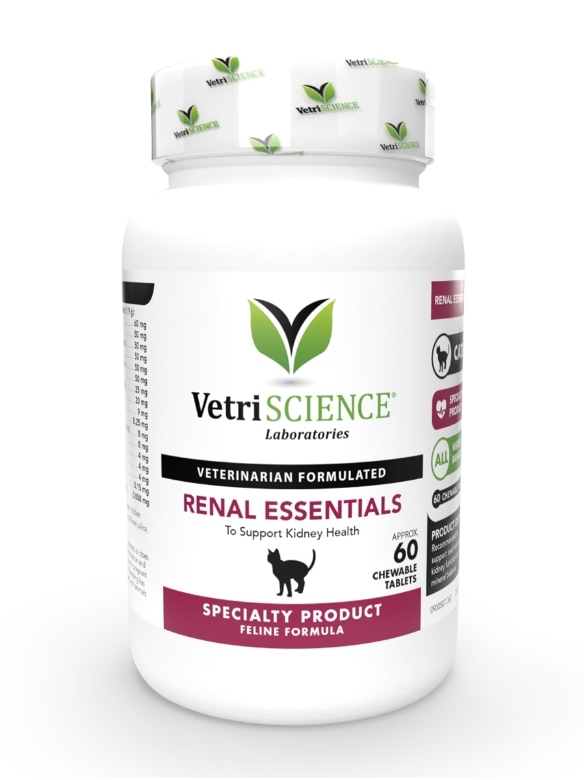 Renal Essentials for Cats - 60 Chewable Tablets