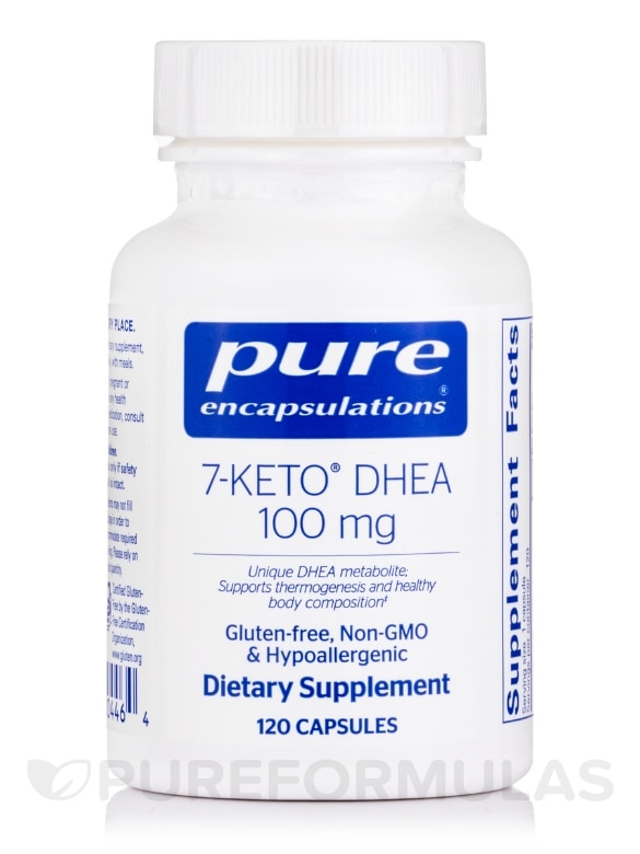 7-Keto® DHEA 100 mg - 120 Capsules