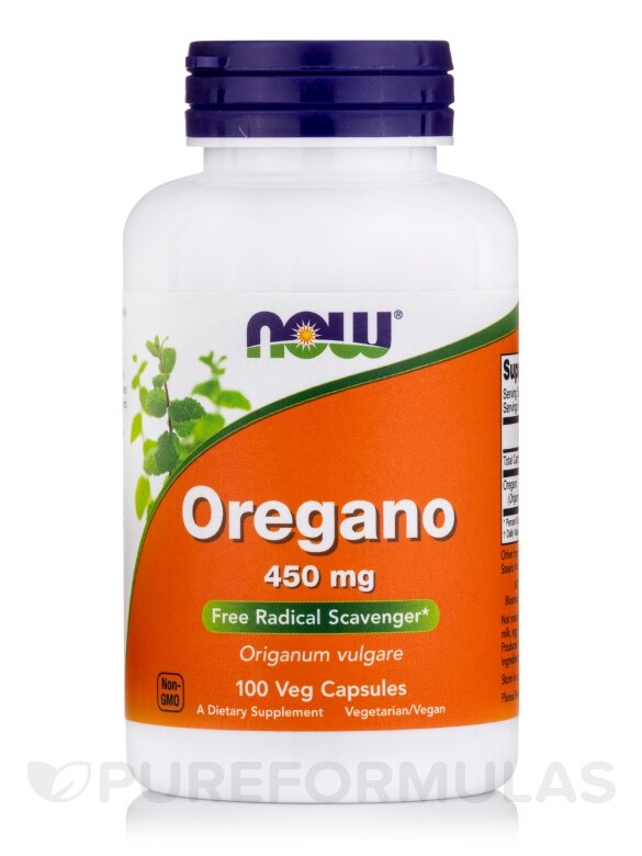 Oregano 450 mg - 100 Capsules