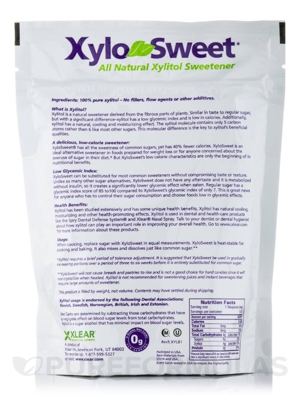 XyloSweet Granules - 1 lb (454 Grams) - Alternate View 1