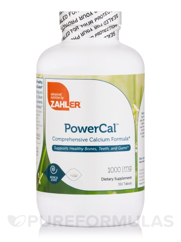 PowerCal™ 1000 mg - Comprehensive Calcium Formula - 360 Tablets