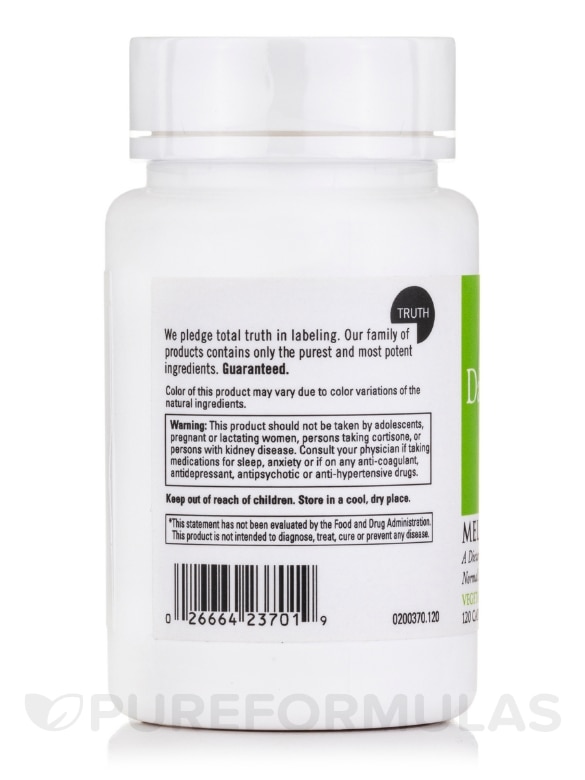 Melatonin-3 3 mg - 120 Capsules - Alternate View 2