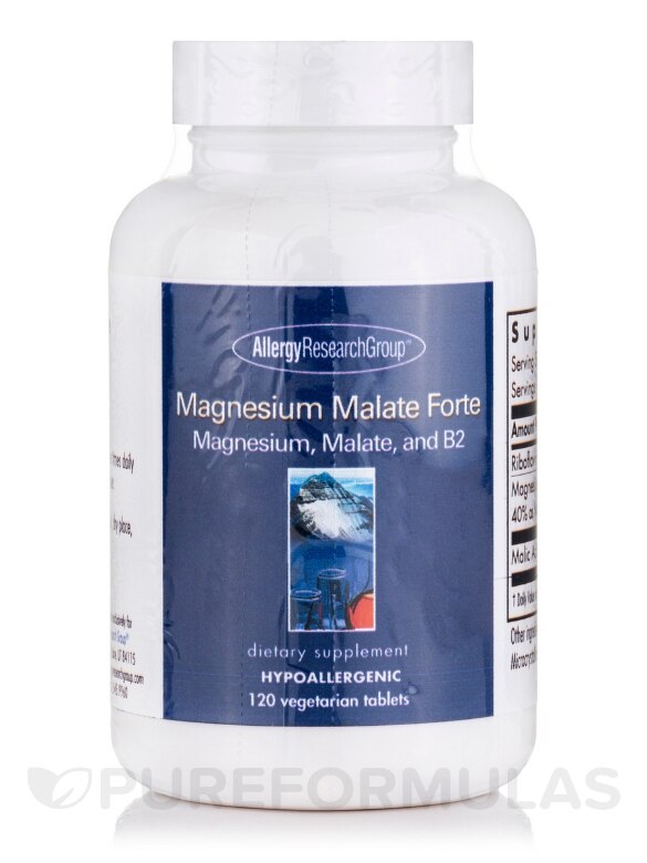 Magnesium Malate Forte - 120 Tablets