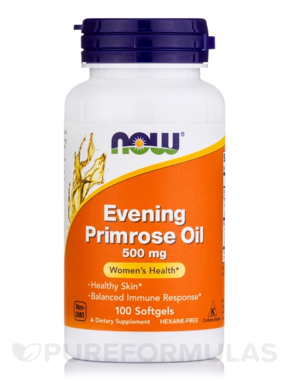 Evening Primrose Oil 500 mg - 100 Softgels