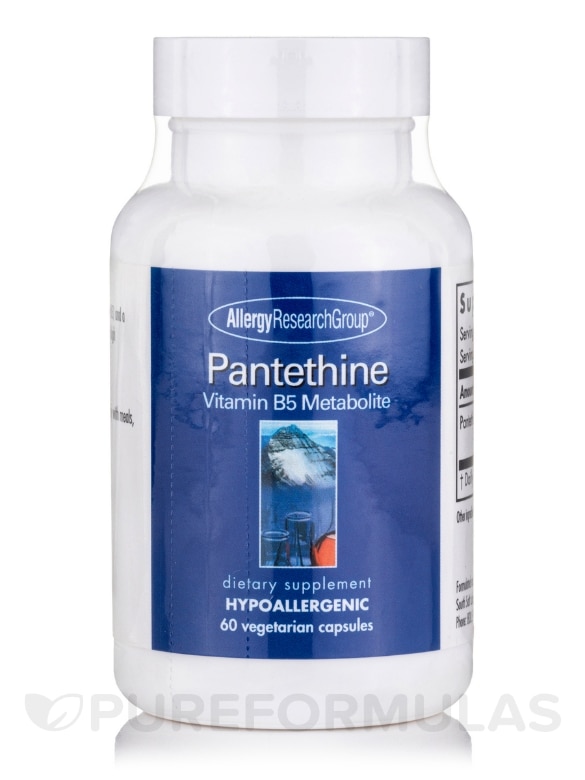 Pantethine - 60 Vegetarian Capsules