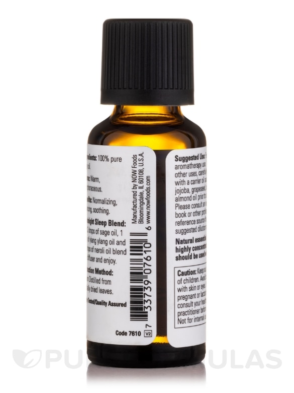 NOW® Essential Oils - Sage Oil - 1 fl. oz (30 ml) - Alternate View 2