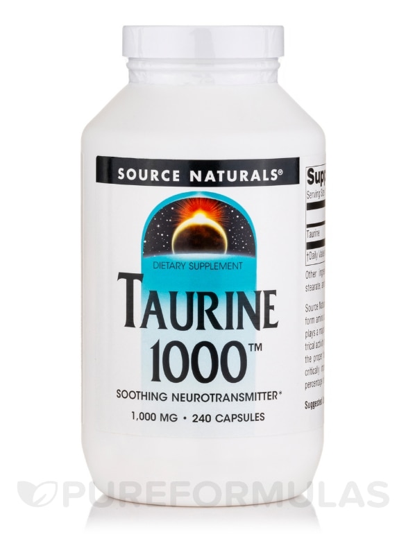 Taurine 1000™ - 240 Capsules