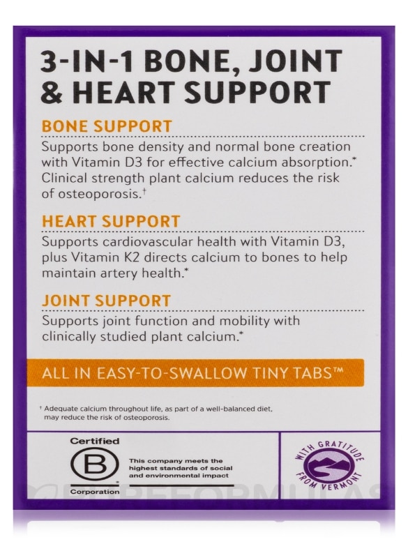 Bone Strength Take Care® Tiny Tabs - 120 Tablets - Alternate View 9