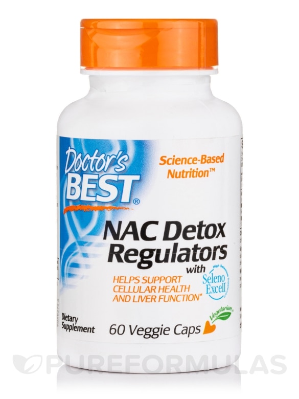 NAC Detox Regulators - 60 Veggie Capsules