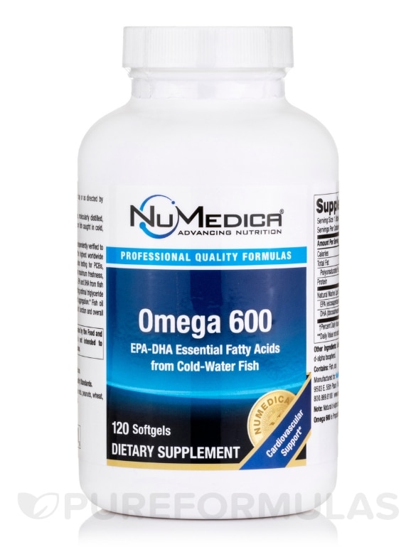 Omega 600 EE™ - 120 Softgels