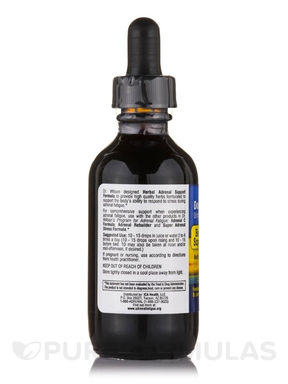 Herbal Adrenal Support Formula® - 2 fl. oz (60 ml) - Alternate View 2