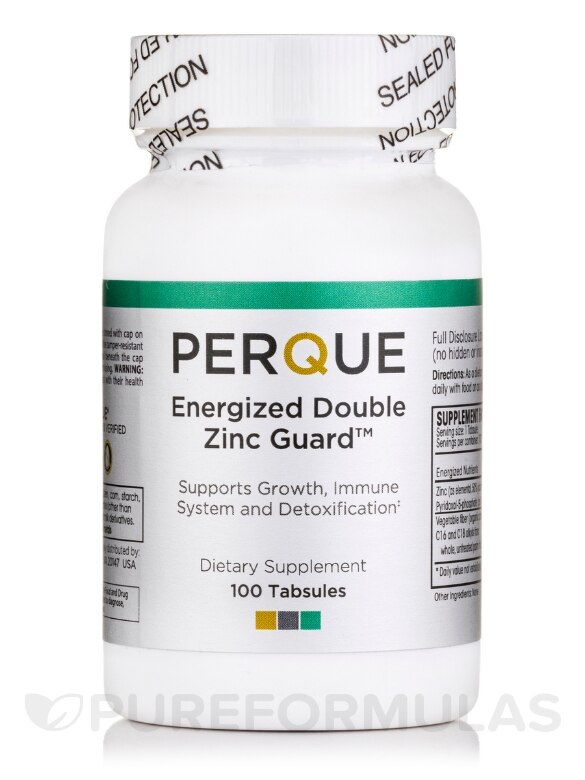 Energized Double Zinc Guard - 100 Tabsules