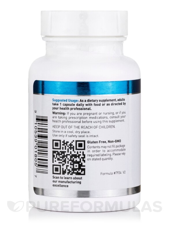 Glycine 500 mg - 60 Capsules - Alternate View 3