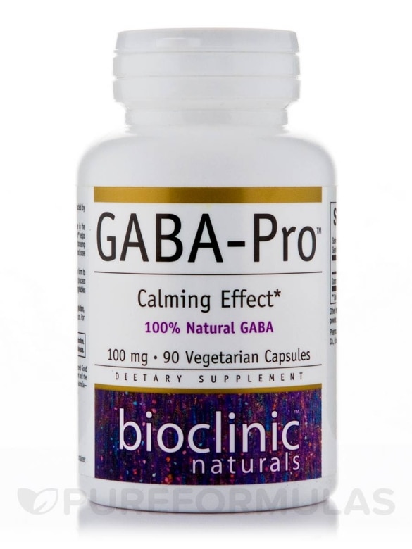GABA-Pro 100 mg - 90 Vegetarian Capsules