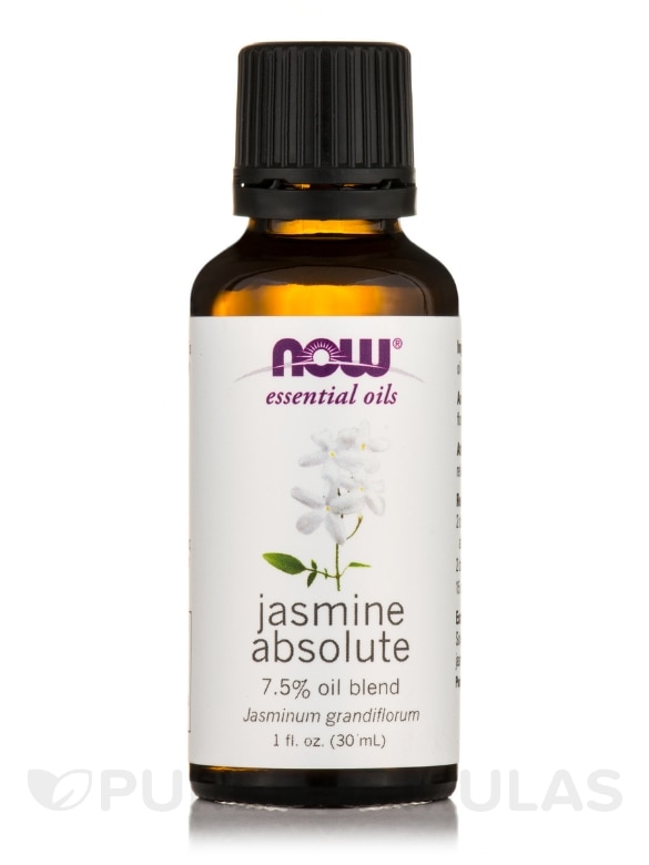 NOW® Essential Oils - Jasmine Absolute Oil - 1 fl. oz (30 ml)