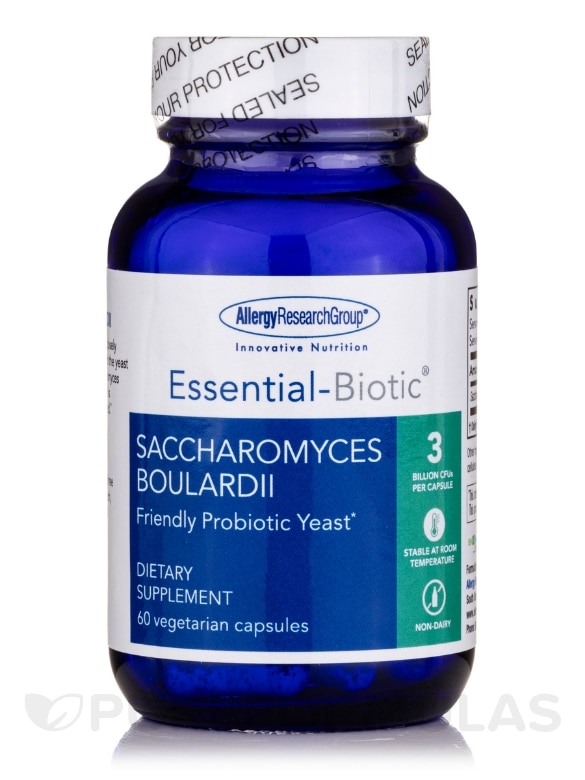 Essential-Biotic® Saccharomyces Boulardii - 60 Vegetarian Capsules