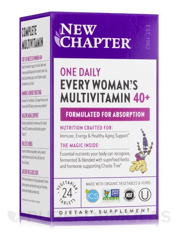 Every Woman's One Daily 40+ Multivitamin - 24 Vegetarian Tablets
