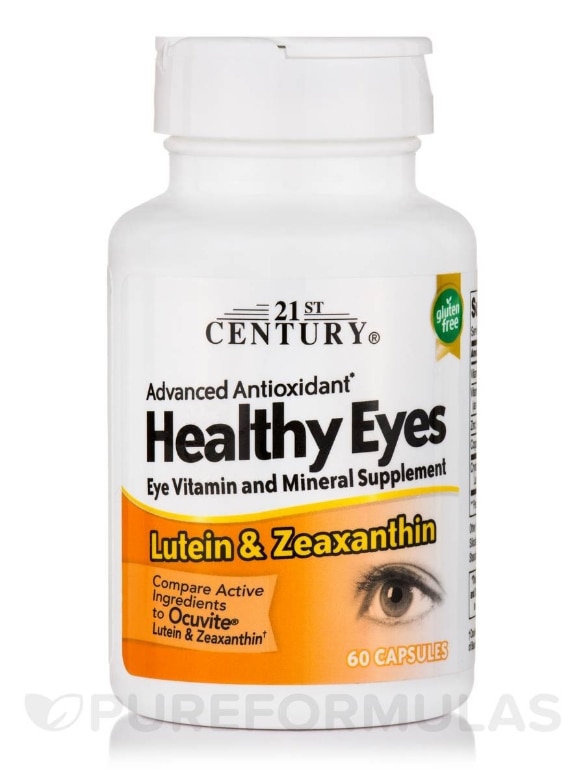 Healthy Eyes Lutein and Zeaxanthin - 60 Capsules