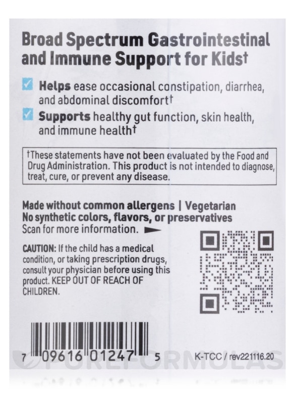 Ther-Biotic® Kid's (Children's Chewable) - 60 Chewable Tablets - Alternate View 4