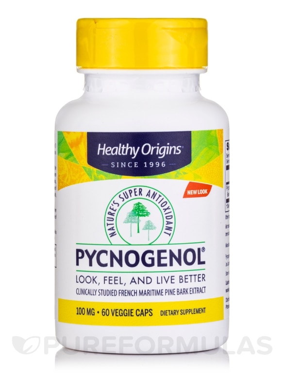 Pycnogenol® 100 mg - 60 Veggie Capsules