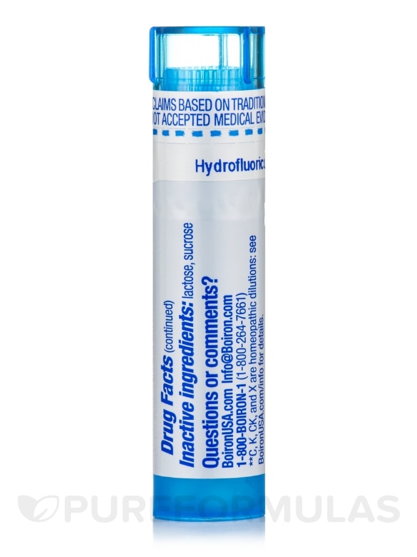 Hydrofluoricum Acidum 30c - 1 Tube (approx. 80 pellets) - Alternate View 3