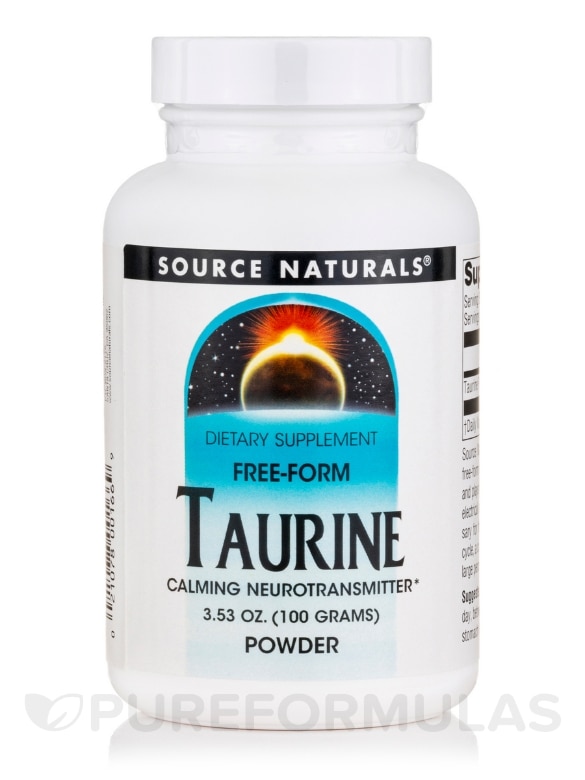 L-Taurine Powder - 3.53 oz (100 Grams)