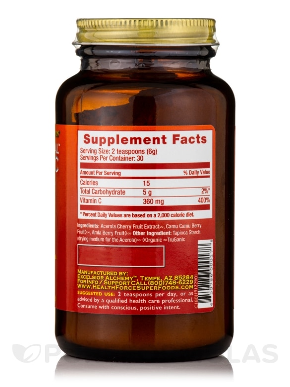 Truly Natural™ Vitamin C Powder - 6.35 oz (180 Grams) - Alternate View 1