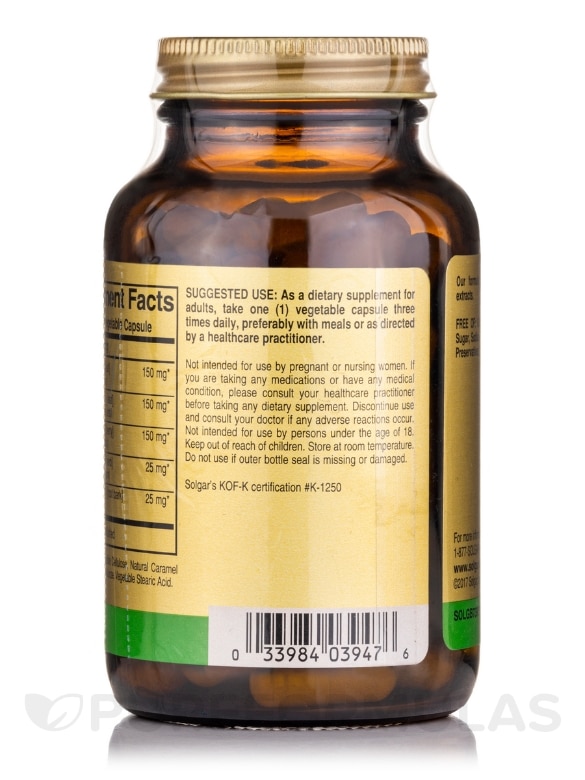 Herbal Water Pill - 100 Vegetable Capsules - Alternate View 2