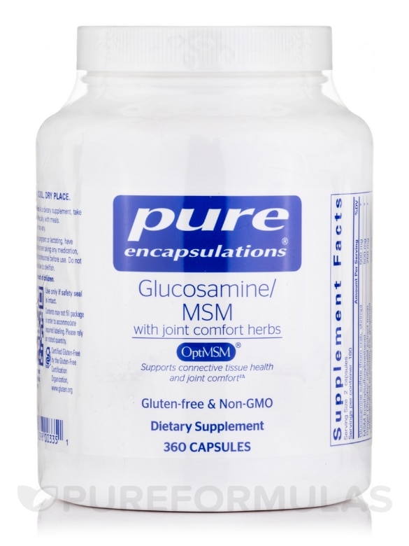 Glucosamine MSM - 360 Capsules