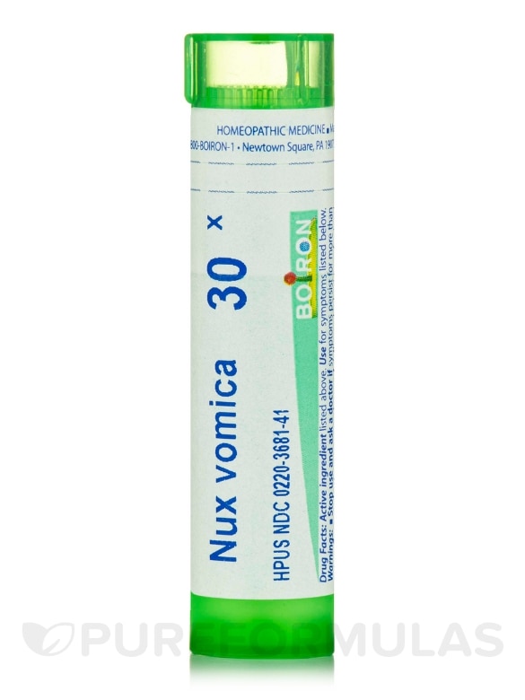 Nux vomica 30x - 1 Tube (approx. 80 pellets)