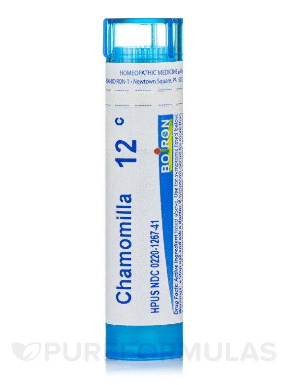 Chamomilla 12c - 1 Tube (approx. 80 pellets)