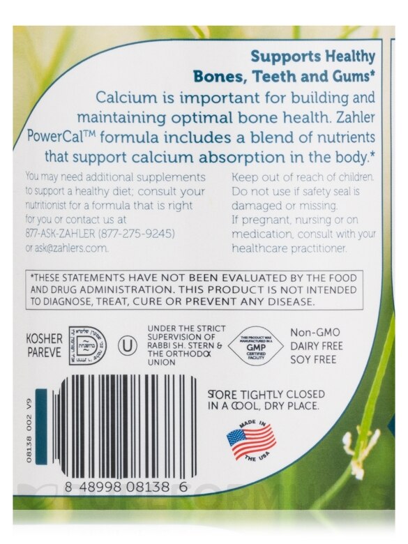 PowerCal™ 1000 mg - Comprehensive Calcium Formula - 360 Tablets - Alternate View 4