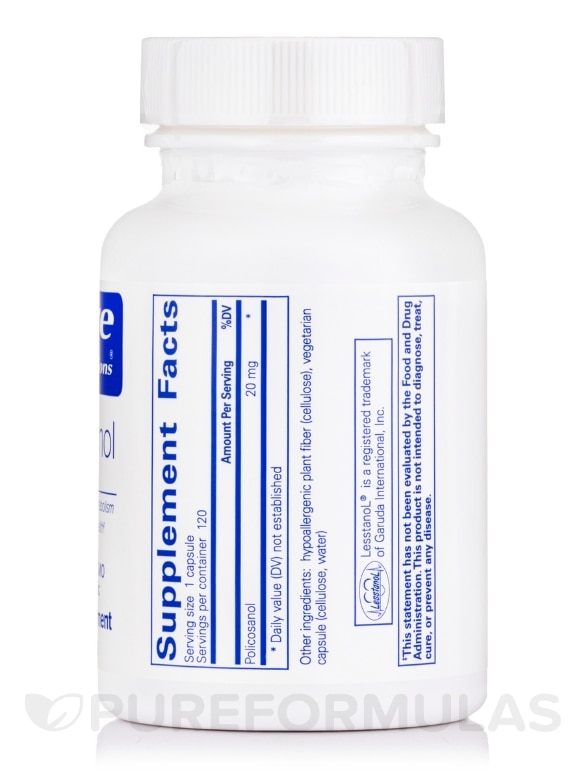 Policosanol 20 mg - 120 Capsules - Alternate View 1