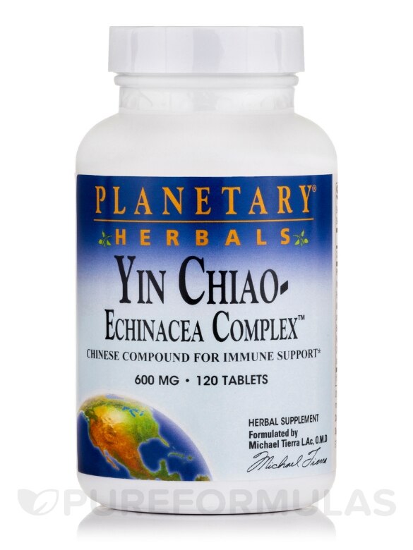 Yin Chiao-Echinacea Complex 600 mg - 120 Tablets