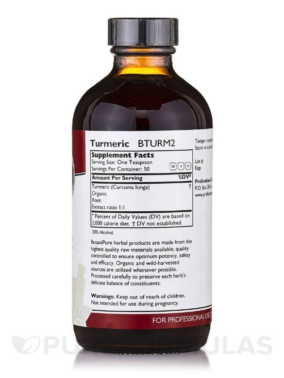 Turmeric (Curcuma longa) - 8.4 fl. oz (250 ml) - Alternate View 1