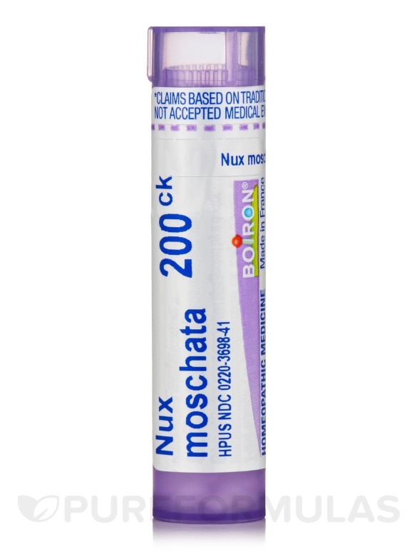 Nux Moschata (Myristica) 200ck - 1 Tube (approx. 80 pellets)
