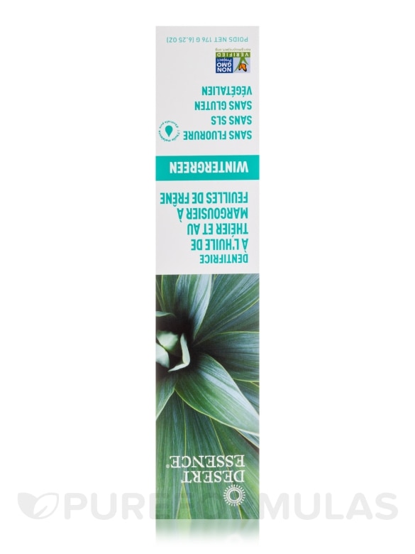 Natural Tea Tree Oil & Neem Toothpaste - 6.25 oz (176 Grams) - Alternate View 5