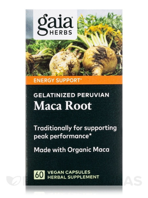 Maca Root - 60 Vegan Capsules - Alternate View 3