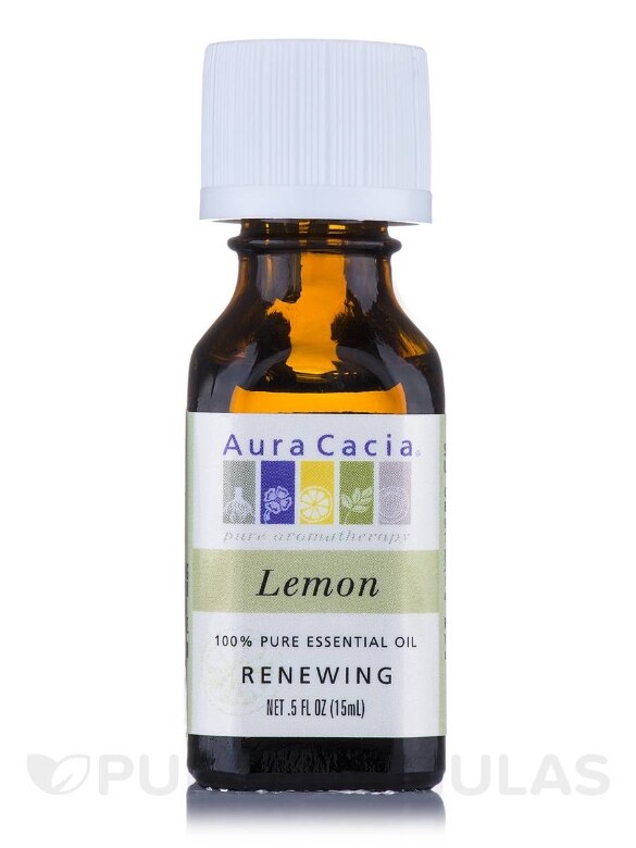 Lemon Essential Oil (Citrus x limon) - 0.5 fl. oz (15 ml)