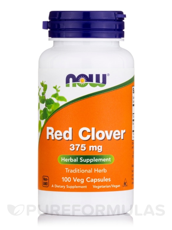 Red Clover 375 mg - 100 Capsules