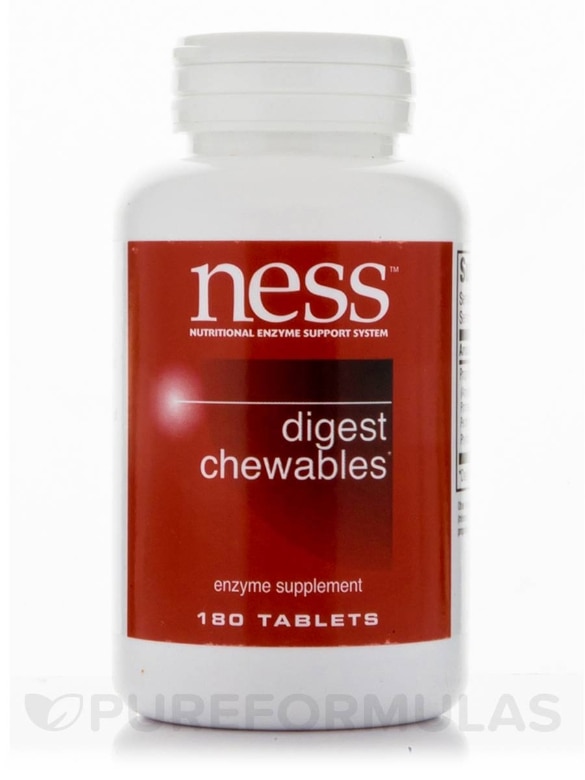 Digest Chewables (Natural Raspberry Flavor) - 180 Tablets