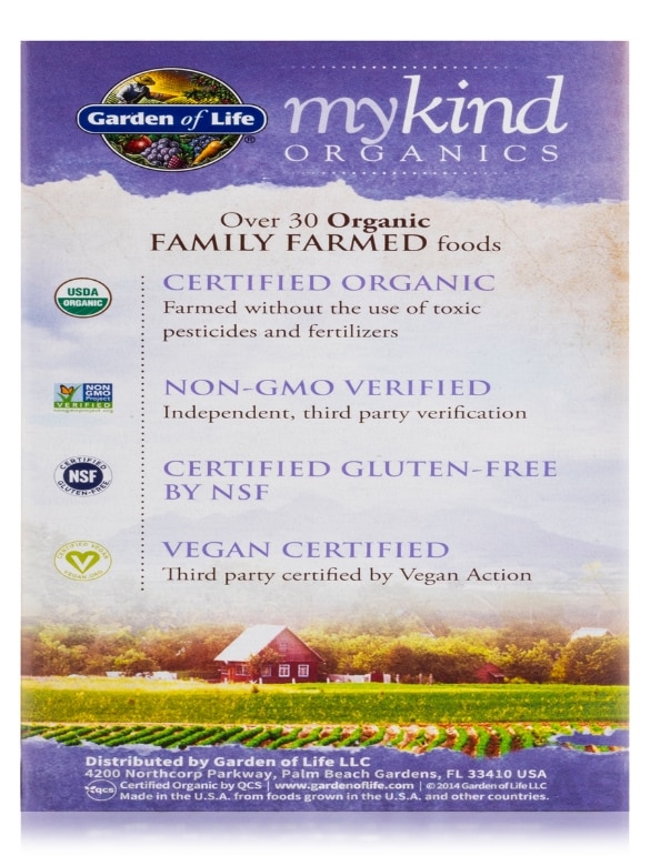 mykind Organics Prenatal Multi Tablets - 180 Vegan Tablets - Alternate View 8